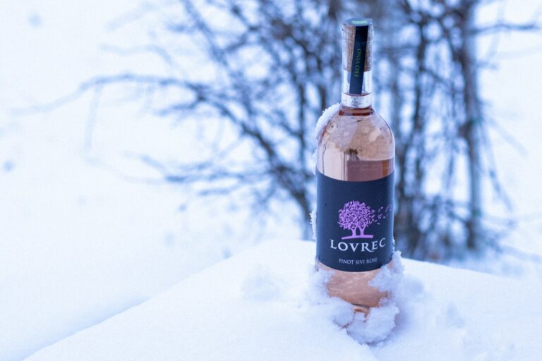 Rose pinot gris, eko vino